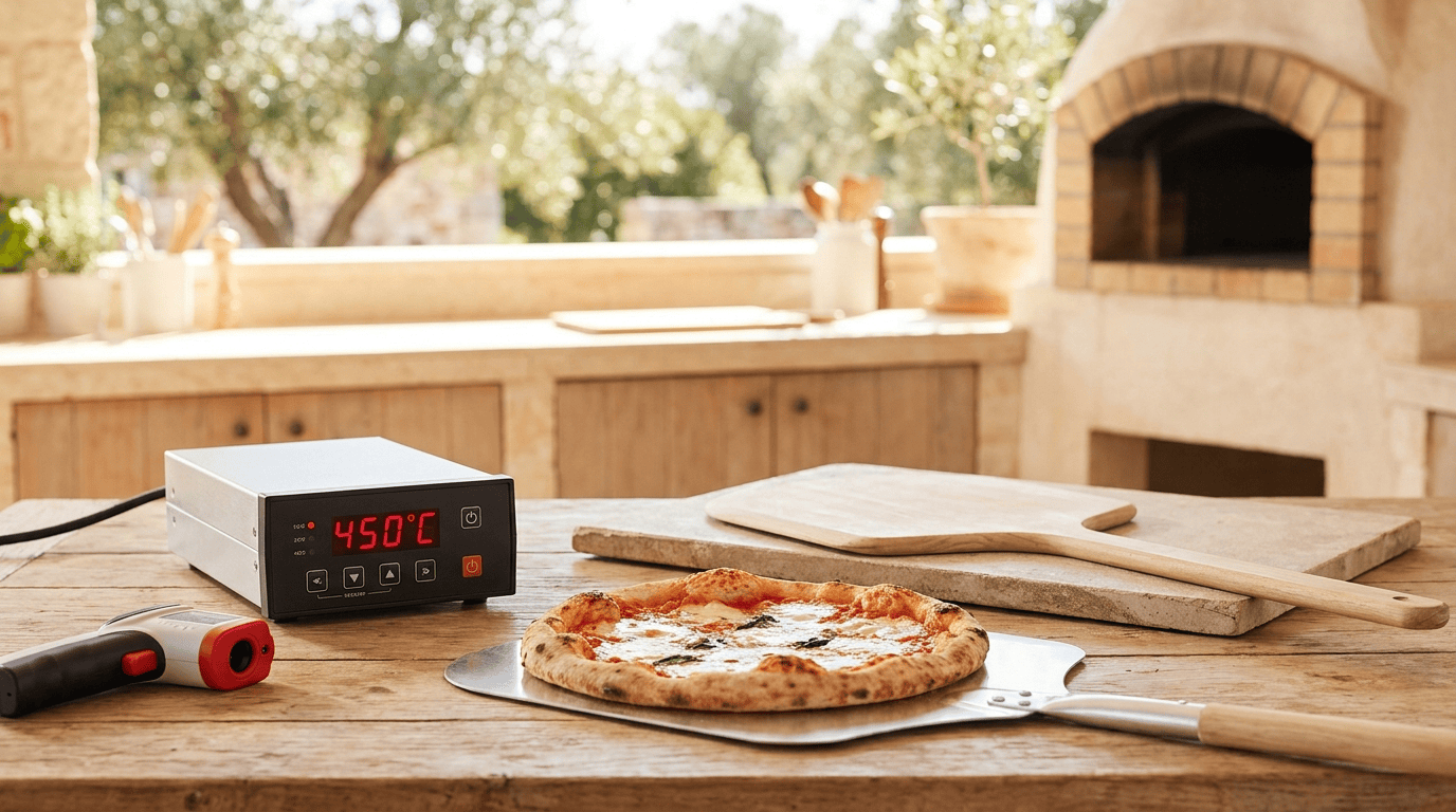 pizza oven temperature controller