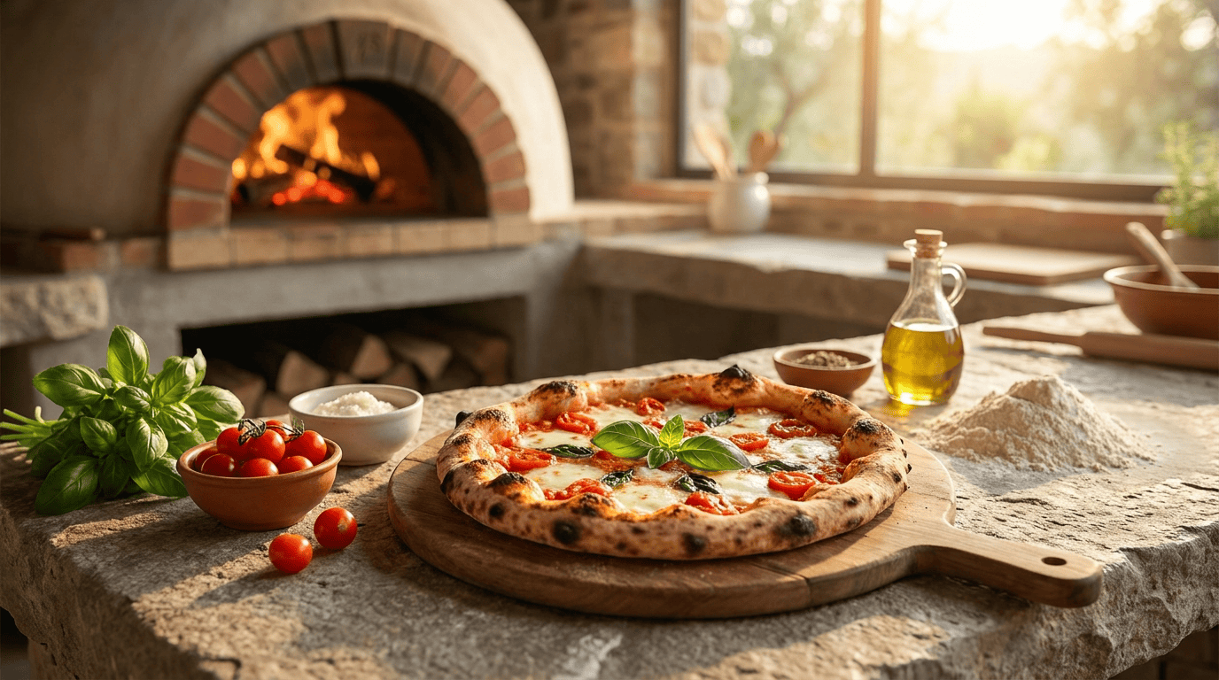 what to cook in a wood fired pizza oven