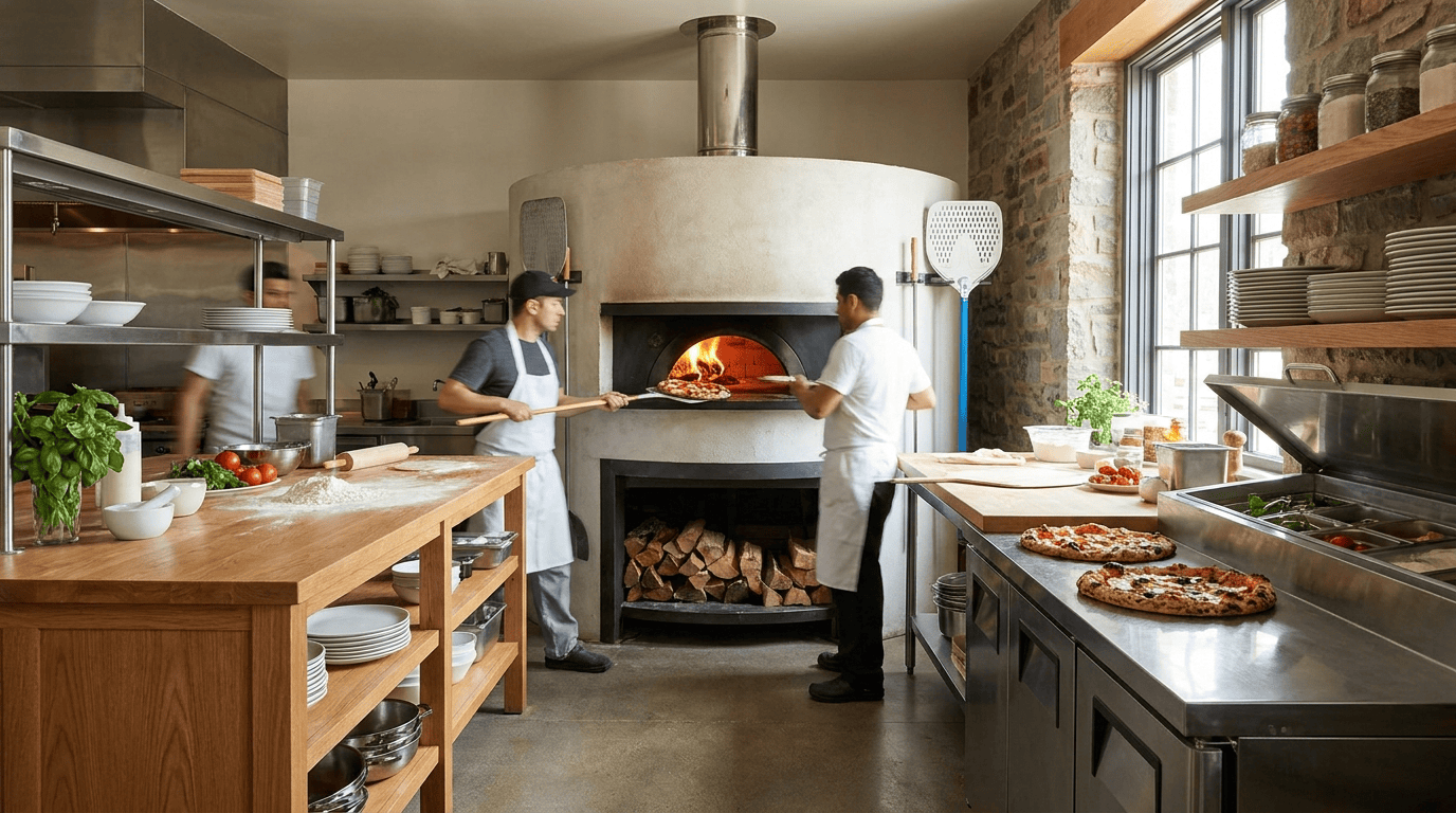 wood and gas combo pizza oven advantages