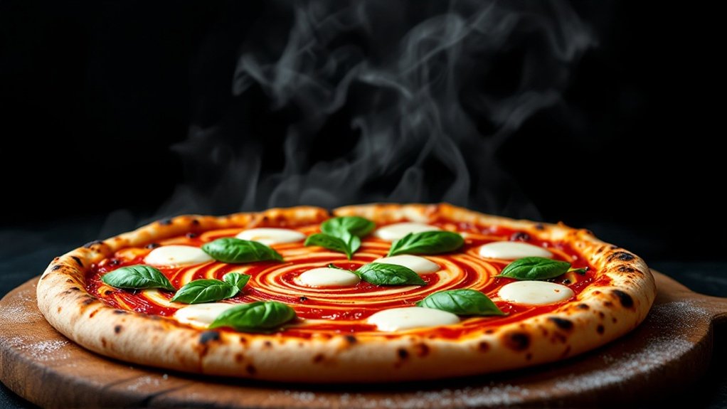 simplified margherita pizza delight